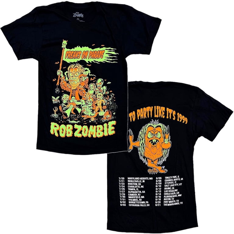 Rob Zombie Men's Officially Licensed 2022 Freaks On Parade Tour