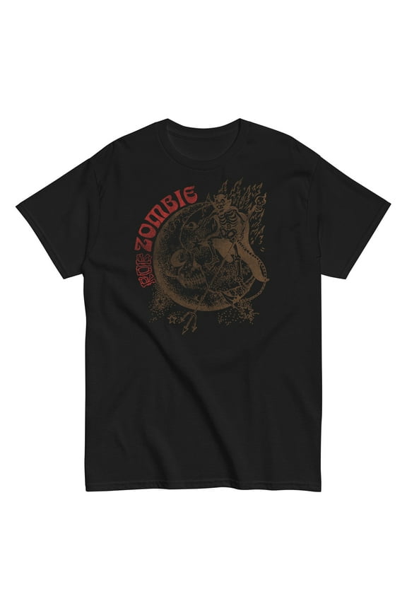 Rob Zombie - Red Rob Unisex T-Shirt - Black - Small