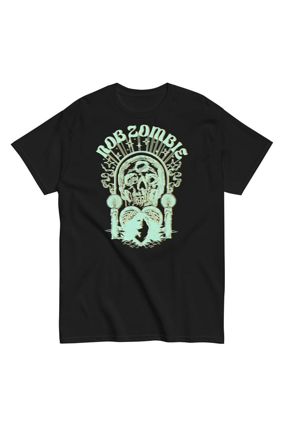 Rob Zombie - Shrooms Rob Unisex T-Shirt - Black - Small