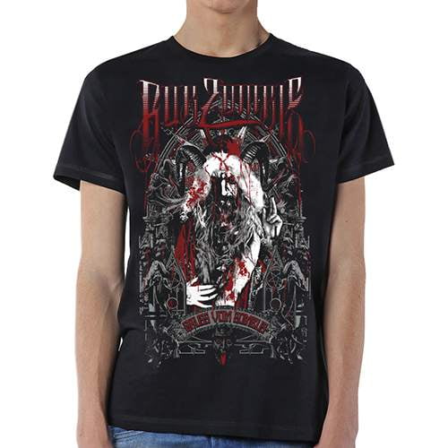 Rob Zombie Unisex T-Shirt Krampas Zombie (Large)
