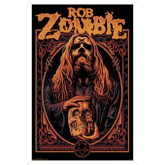 Rob Zombie - Warlock Wall Poster, 14.725" x 22.375", Framed
