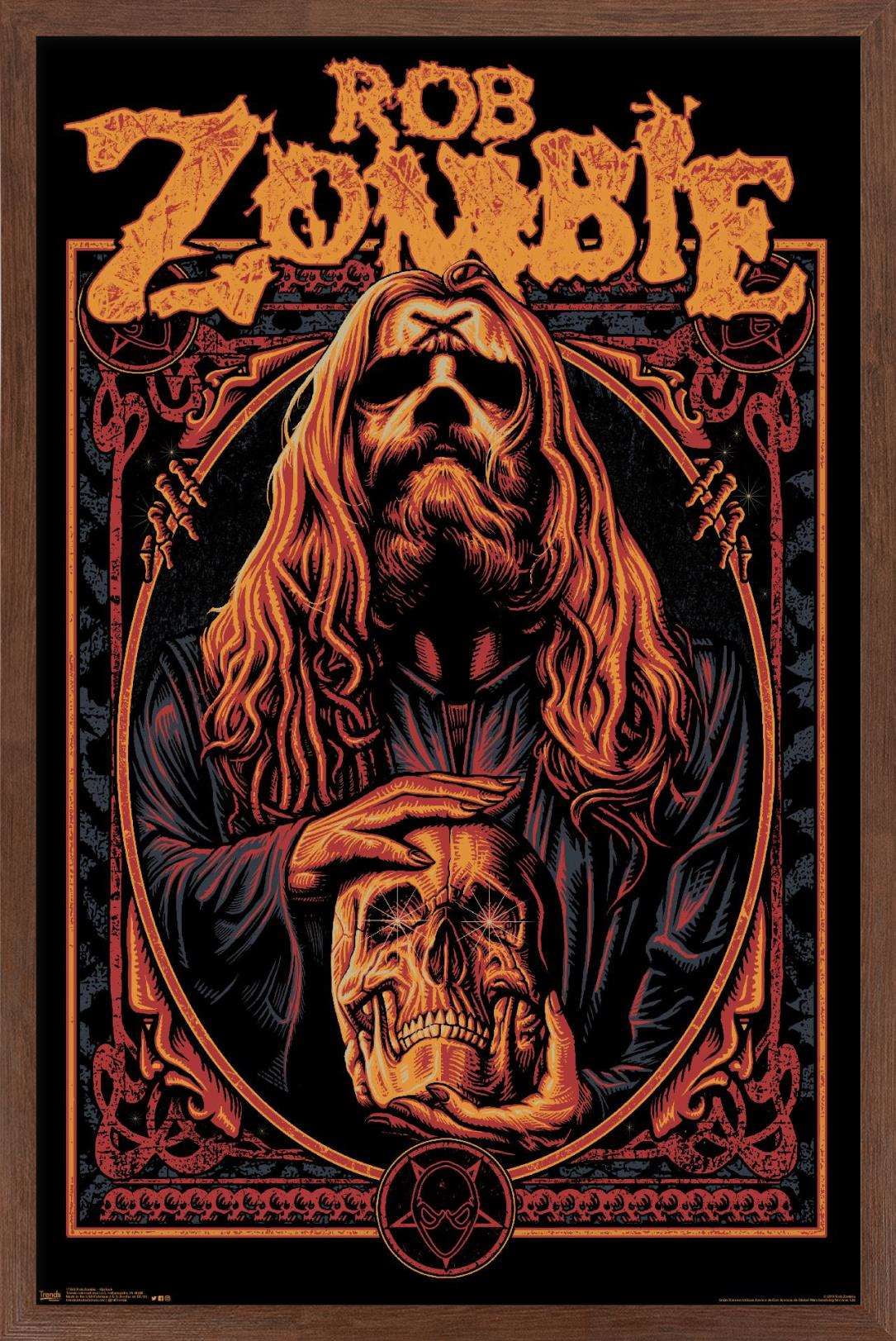 Rob Zombie - Warlock Wall Poster, 14.725" x 22.375", Framed