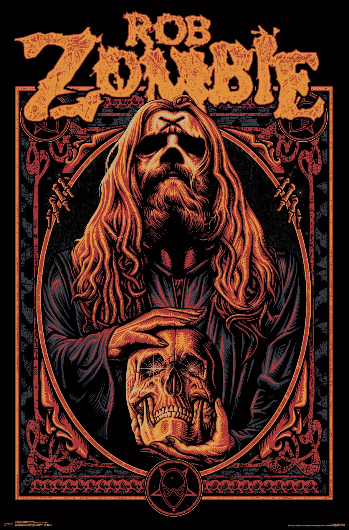 Rob Zombie - Warlock Wall Poster, 22.375" x 34"