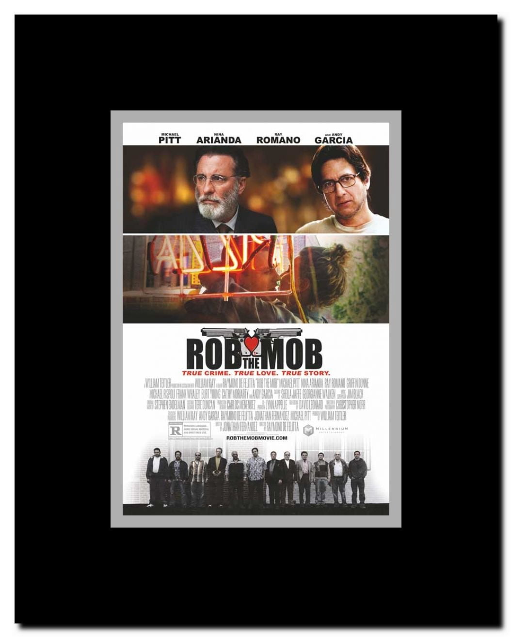 Rob the Mob Framed Movie Poster