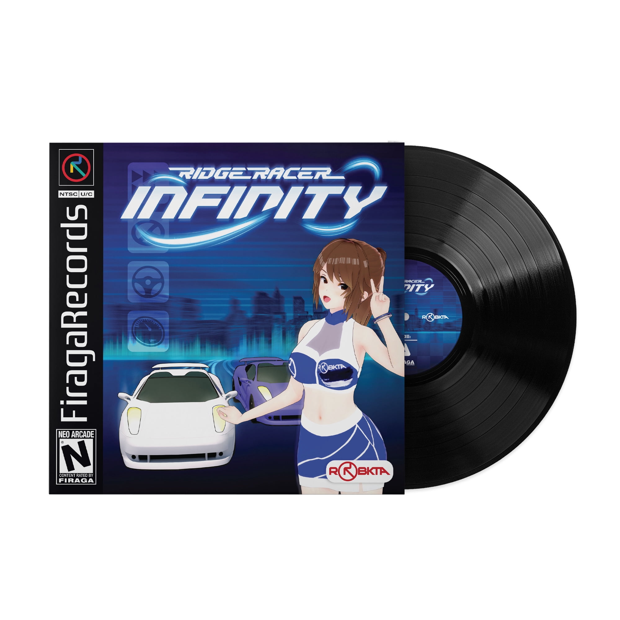 Ridge Racer Infinity Ridge Racer Infinity - RoBKTA (1xLP Vinyl Record) - Walmart.com