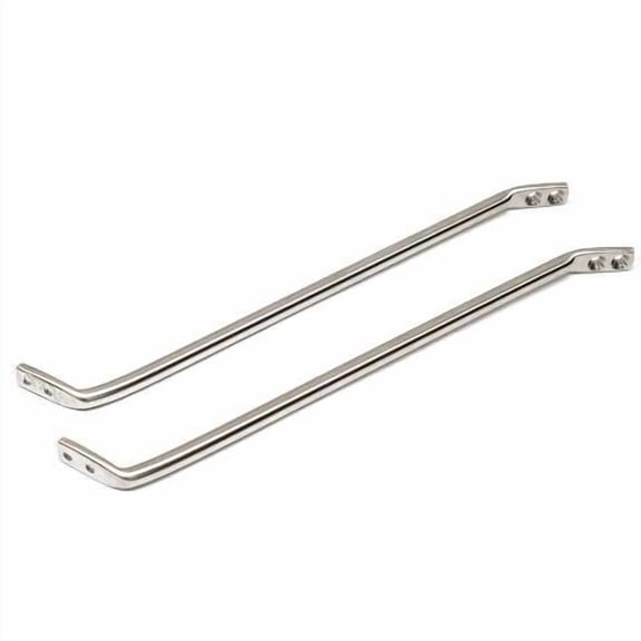 Robalo Boat Windshield Brace Brackets 51.00022 | Stainless Steel (Pair)