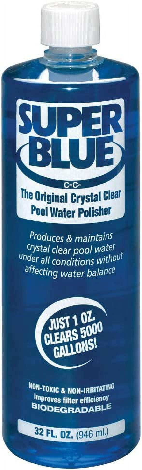 Robarb R20154 Super Blue Clarifier 1Quart Crystal Clear Pool Water