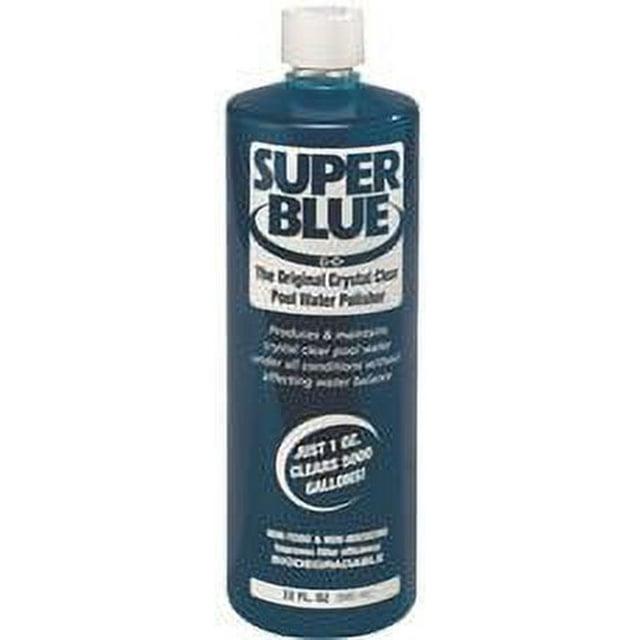 Robarb Super Blue Pool Water Clarifier, 32 Oz.