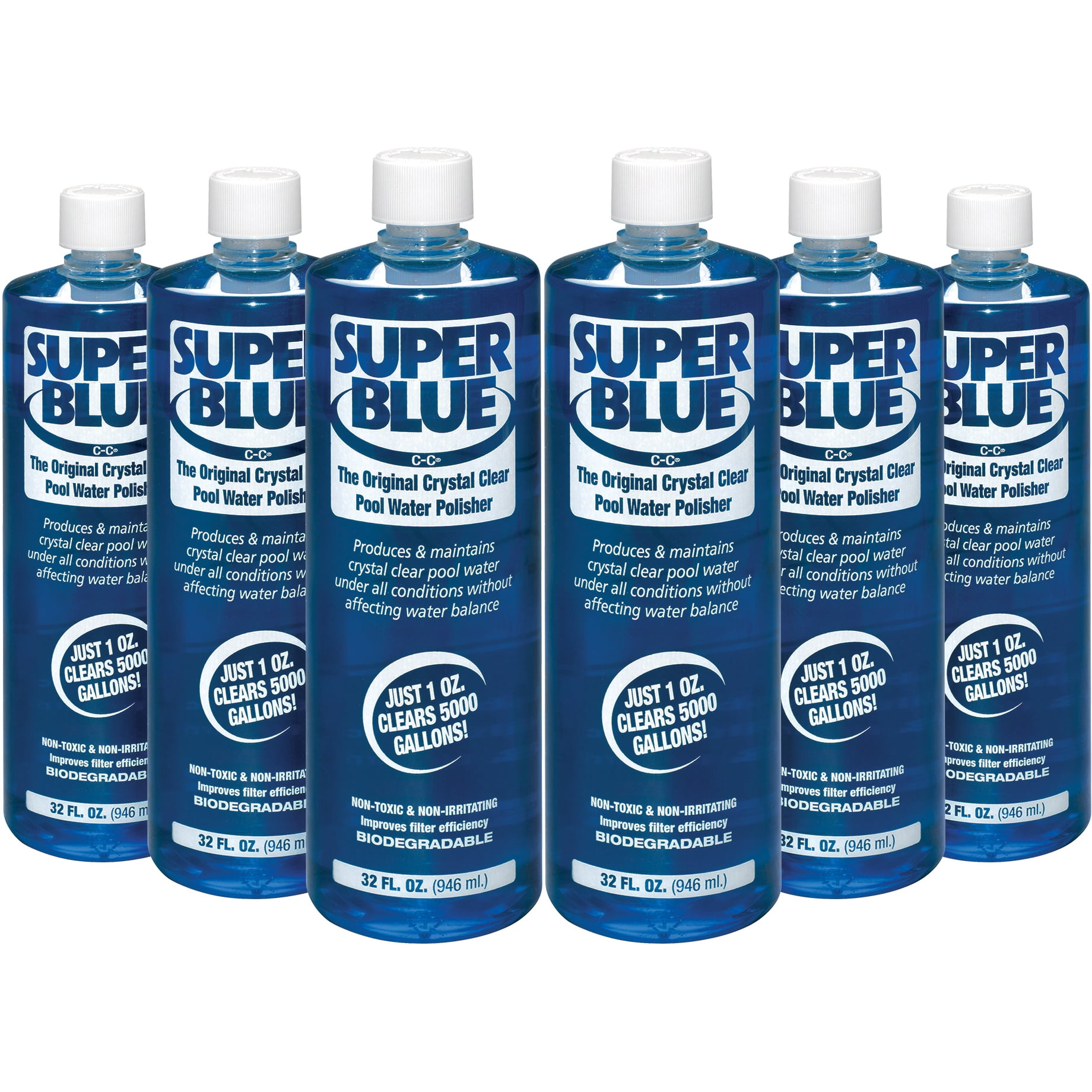 Robarb Super Blue Swimming Pool Clarifier, 1Quart