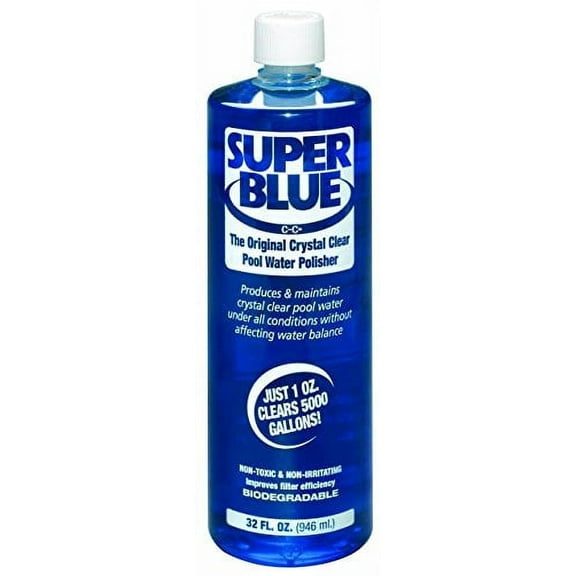 Robarb Super Blue Swimming Pool Clarifier, 32 oz