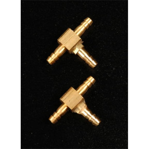 Robart Manufacturing Metal T Tubing Couplers 1/16 ROB225 Wheels Gear Retracts & Accys