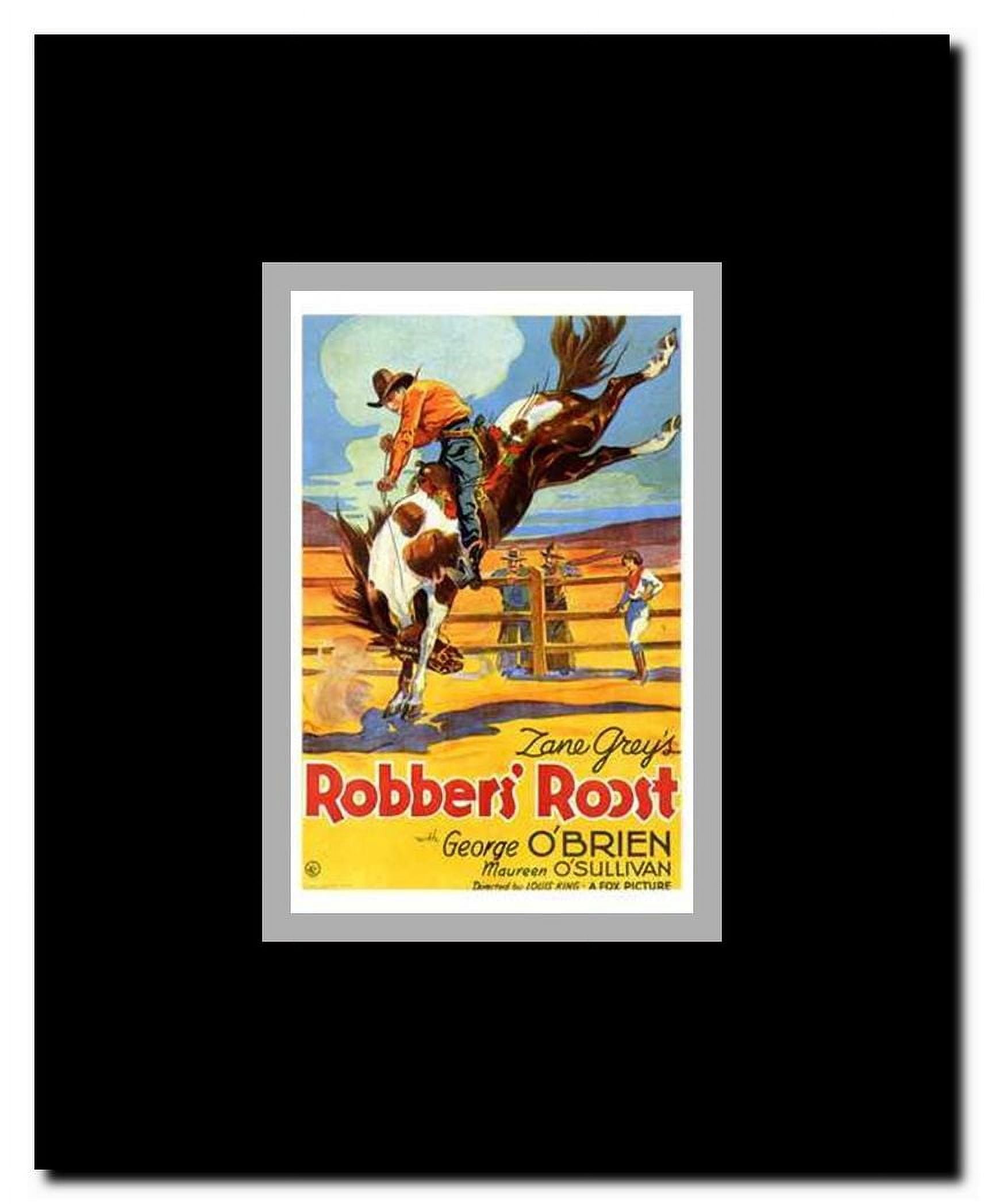 Robber's Roost Framed Movie Poster