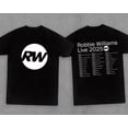 thumbnail image 1 of Robbie Williams Live 2025 Two-Sided Shirt, Men's And Women's Graphic Tee 100% Cotton by TBun, Full Sizes S-5XL, 1 of 5