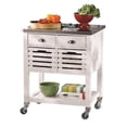 thumbnail image 1 of Robbin Kitchen Cart - White, 1 of 1