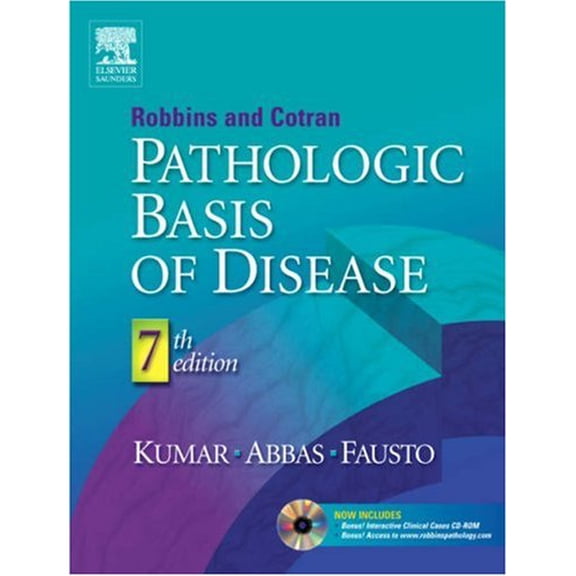 Pre-Owned Robbins & Cotran Pathologic Basis of Disease, Seventh Edition (Hardcover) 0721601871 9780721601878