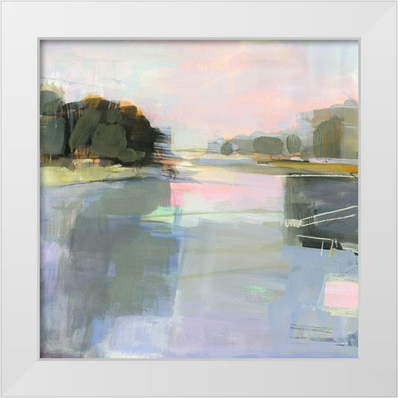 Robbins, Kathleen 15x15 White Modern Wood Framed Museum Art Print Titled - Gerrish Island