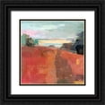 thumbnail image 1 of Robbins, Kathleen 20x20 Black Ornate Wood Framed with Double Matting Museum Art Print Titled - Path To The River, 1 of 4