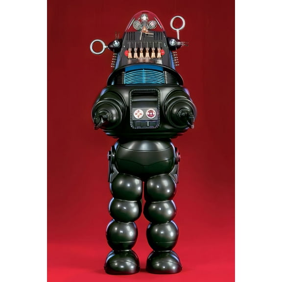 Robby The Robot Poster #JJ101 27"x40" 27x40 Multi Color Rectangle Bad Dog Posters