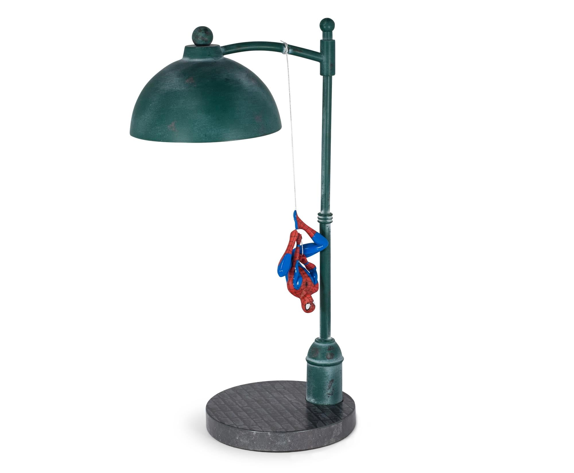 Marvel Spiderman Hanging Streetlight LED Desk Lamp | Superhero