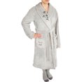 thumbnail image 1 of Loved - One Size Fits Most Gray Royal Plush Robe, 1 of 7