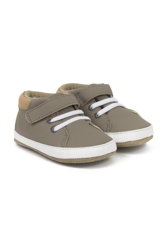 Jenson First Kick Sneakers Baby Boy Leather and Suede Shoes