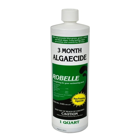 Robelle 1 Qt. 3-Month Algaecide for Swimming Pools