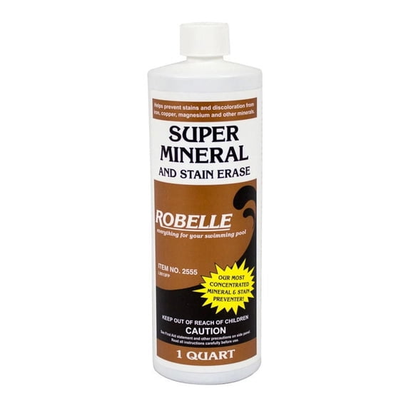 Robelle 1 Qt. Mineral & Stain Erase for Swimming Pools