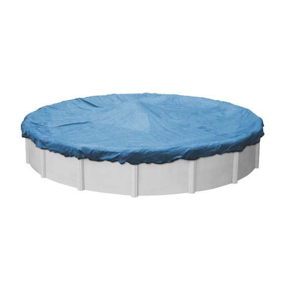 Robelle 10-Year Blue Mesh Round Winter Pool Cover, 15 ft. Pool