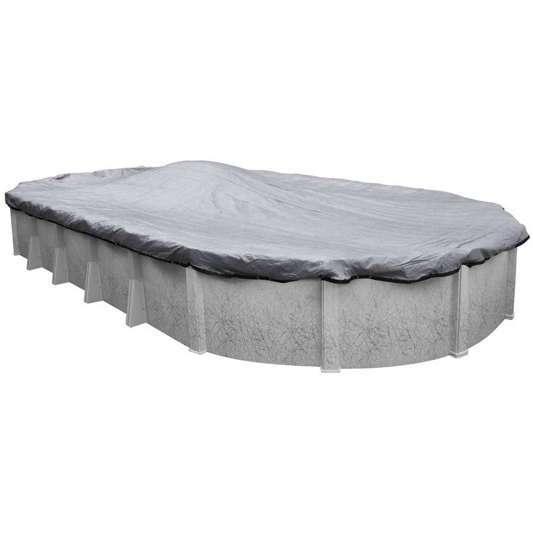 Robelle 10-Year Dura-Guard Mesh Oval Winter Pool Cover, 15 x 30 ft. Pool