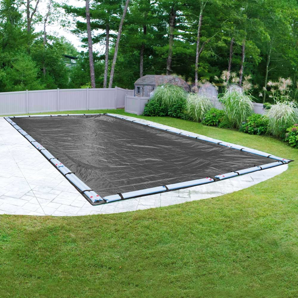 Robelle 10-Year Dura-Guard Mesh Rectangular Winter Pool Cover, 30 x 50 ft. Pool