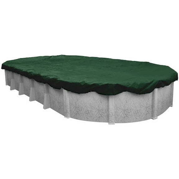 Robelle 10-Year Dura-Guard Oval Winter Pool Cover, 12 x 18 ft. Pool