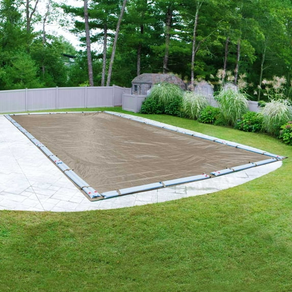 Robelle 12-Year Defender Rectangular Winter Pool Cover, 20 x 40 ft. Pool