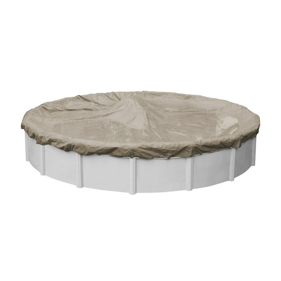 Robelle 12-Year Defender Round Winter Pool Cover, 15 ft. Pool