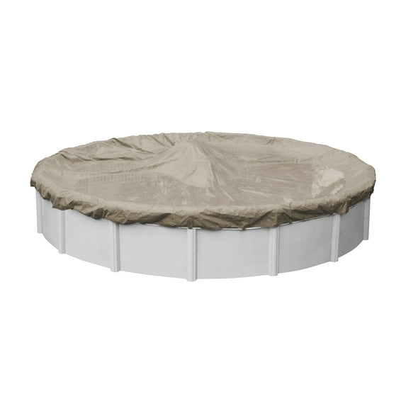Robelle 12-Year Defender Round Winter Pool Cover, 18 ft. Pool