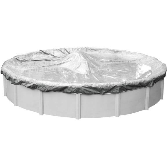 Robelle 12-Year Platinum Round Winter Pool Cover, 18 ft. Pool