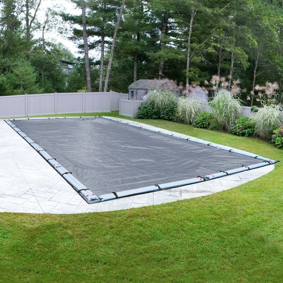 Robelle 15-Year Premier Rectangular Winter Pool Cover, 12 x 24 ft. Pool