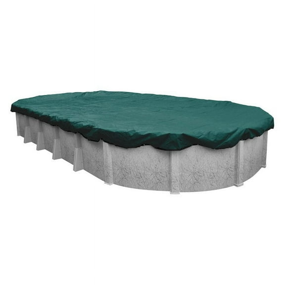 Robelle 15-Year Supreme Plus Oval Winter Pool Cover, 18 x 40 ft. Pool