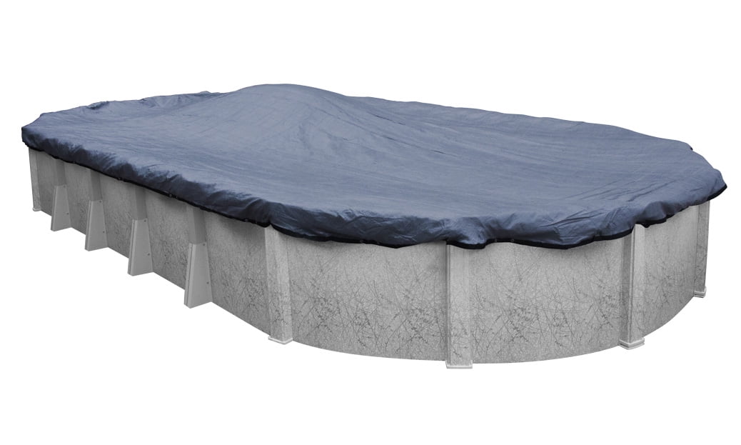 Robelle 15-Year XL Blue Oval Winter Pool Cover, 15 x 21 ft. Pool