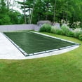 thumbnail image 1 of Robelle 15-Year XL Green Rectangular Winter Pool Cover, 16 x 32 ft. Pool, 1 of 5
