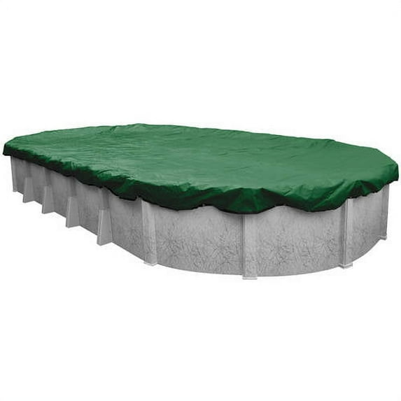 Robelle 20-Year Optimum Oval Winter Pool Cover, 18 x 40 ft. Pool