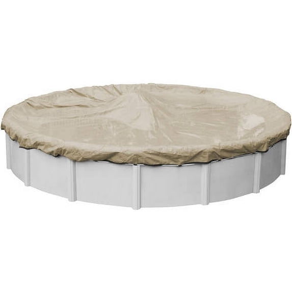 Robelle 20-Year Premium Round Winter Pool Cover, 24 ft. Pool