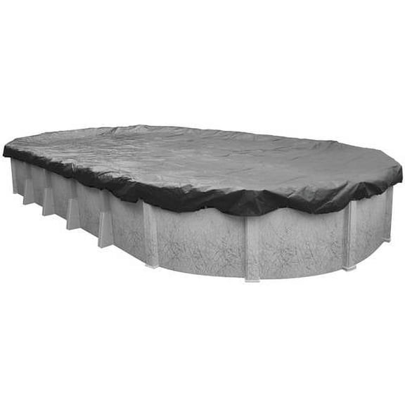 Robelle 20-Year Ultimate Oval Winter Pool Cover, 12 x 24 ft. Pool