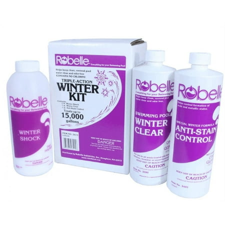 Robelle Triple Action Winter Kit for pools up to 15,000 gallons