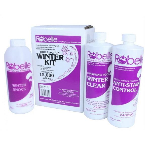 Robelle Triple Action Winter Kit for pools up to 15,000 gallons