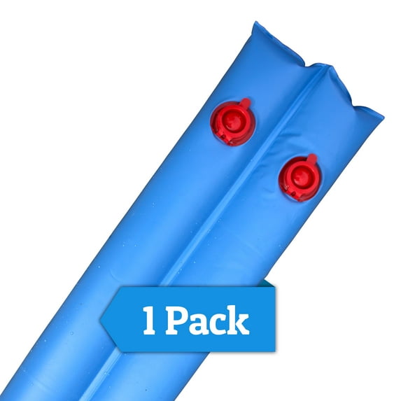 Robelle 8' Blue 20-Gauge Double Chamber Water Tube for Swimming Pools