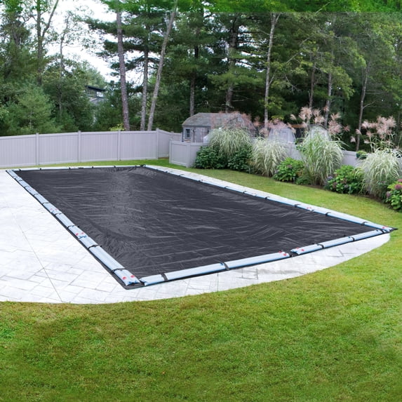 Robelle 8-Year Economy Rectangular Winter Pool Cover, 18 x 36 ft. Pool