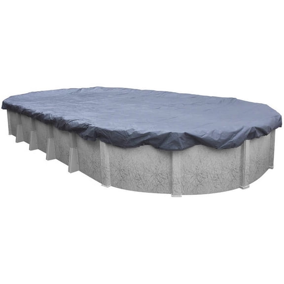 Robelle 8-Year Value-Line Oval Winter Pool Cover, 12 x 21 ft. Pool
