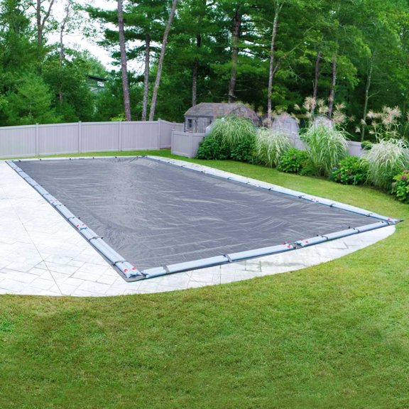 Robelle 8-Year Value-Line Rectangular Winter Pool Cover, 16 x 32 ft. Pool