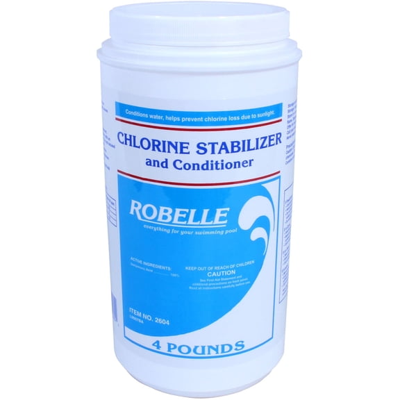 Robelle Chlorine Stabilizer and Conditioner for Swimming Pools