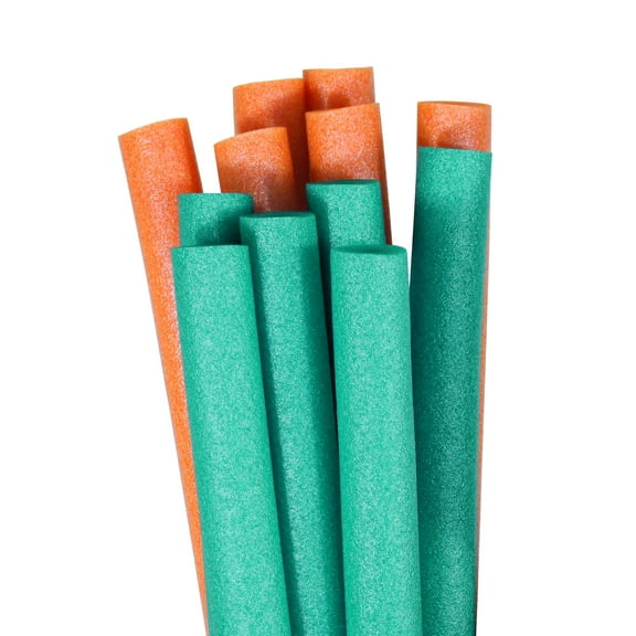 Robelle Foam Water Pool Noodles, Orange.